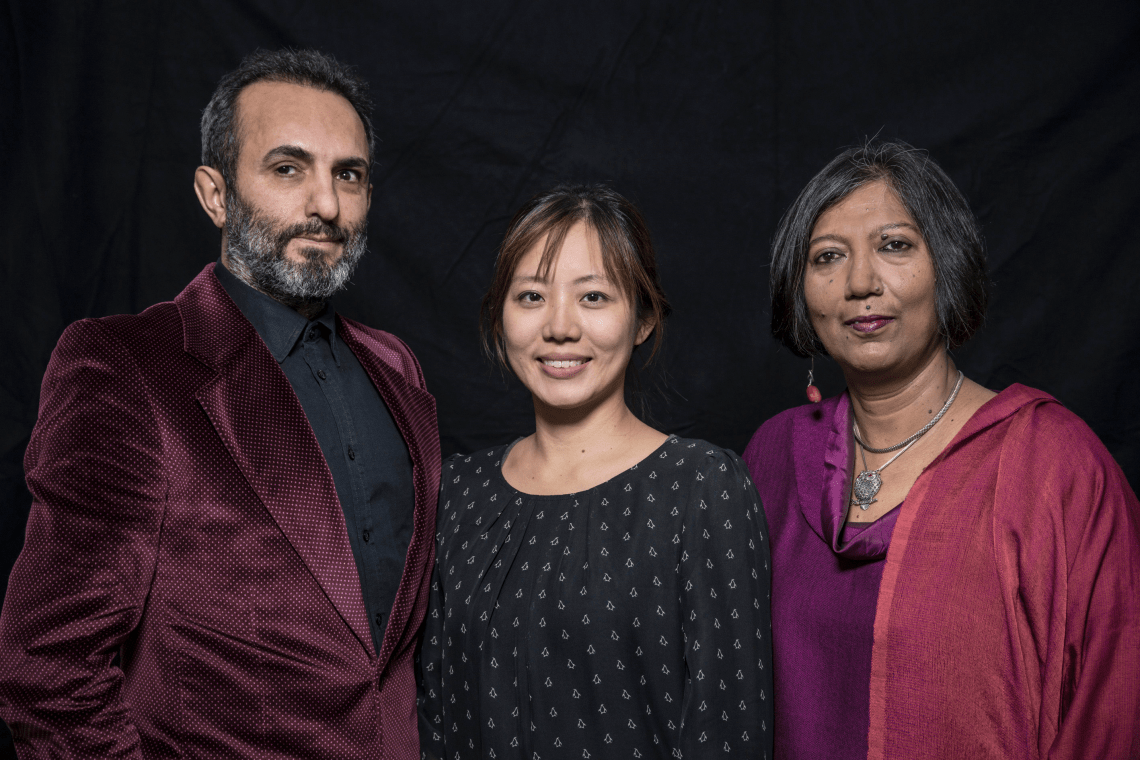 Berlinale Shorts Jury 2015: Halil Altındere, Wahyuni A. Hadi & Madhusree Dutta (© Heinrich Völkel)
